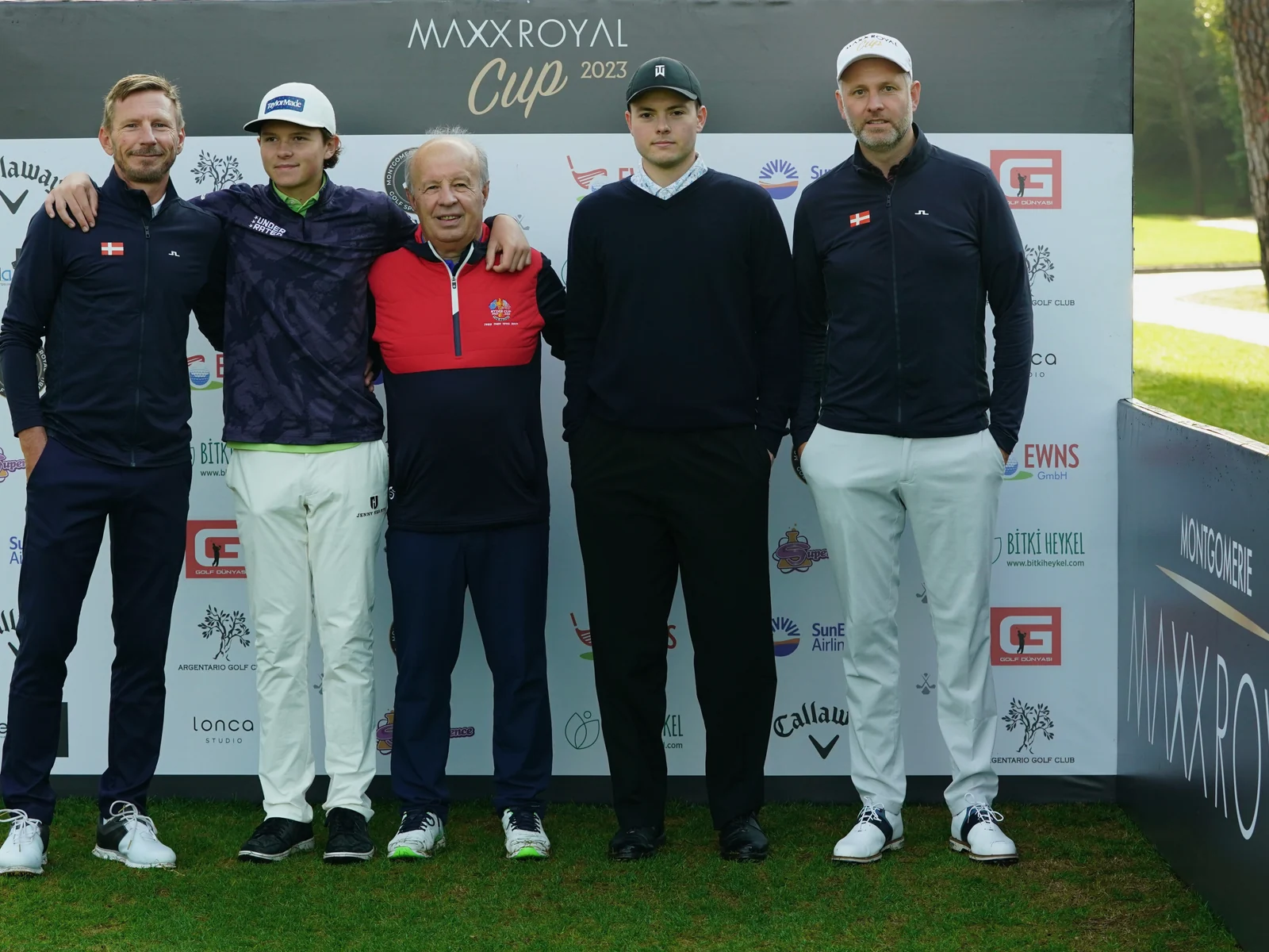 Golfeurs lors d’un événement Maxx Royal